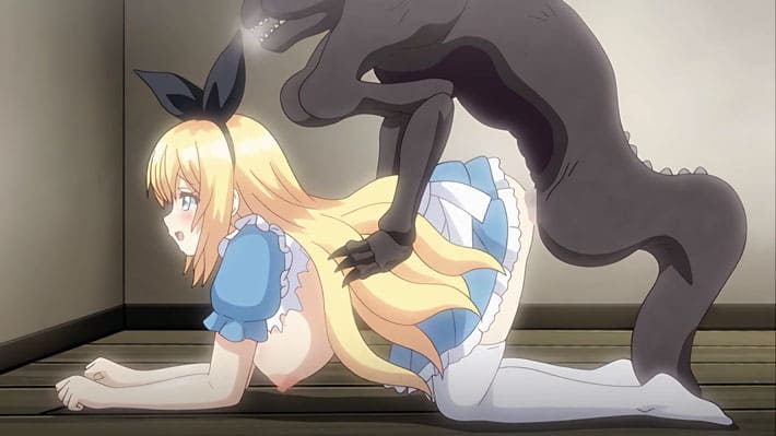 【エロアニメ】お姉ちゃんごめんなさい…私気持ち好くなっちゃった！魔物の肉棒に溺れ清純な乙女が肉便器へと改造される洗脳調教録。