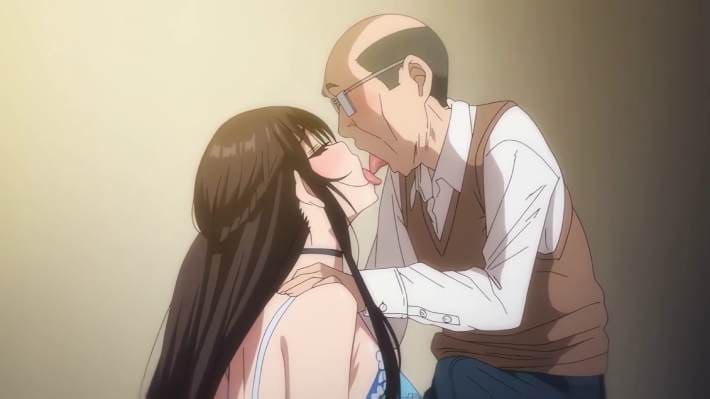 【エロアニメ】冴えない中年教師の僕に爆乳令嬢の彼女ができた、催眠だけど本気で愛してくれる令嬢と甘々ベロチュウ中出し新婚生活